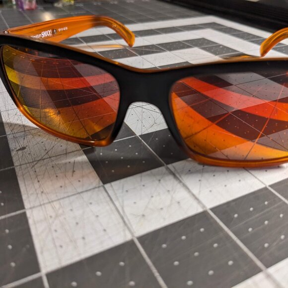 Rudy Project Ultimatum Shock Sunglasses Fire Red Orange Mirror Italy - Picture 14 of 15